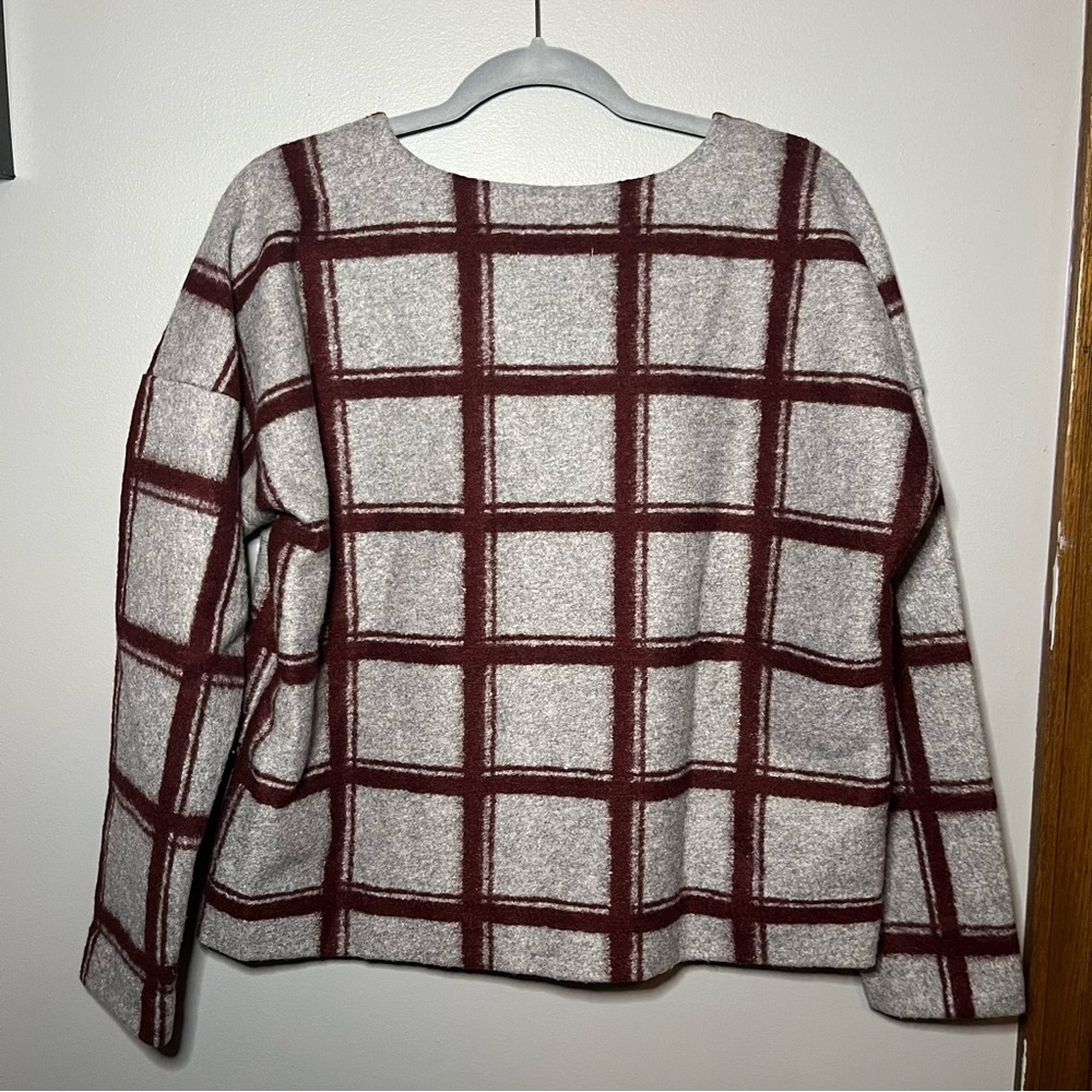 Madewell Checkered Sweater - image 4